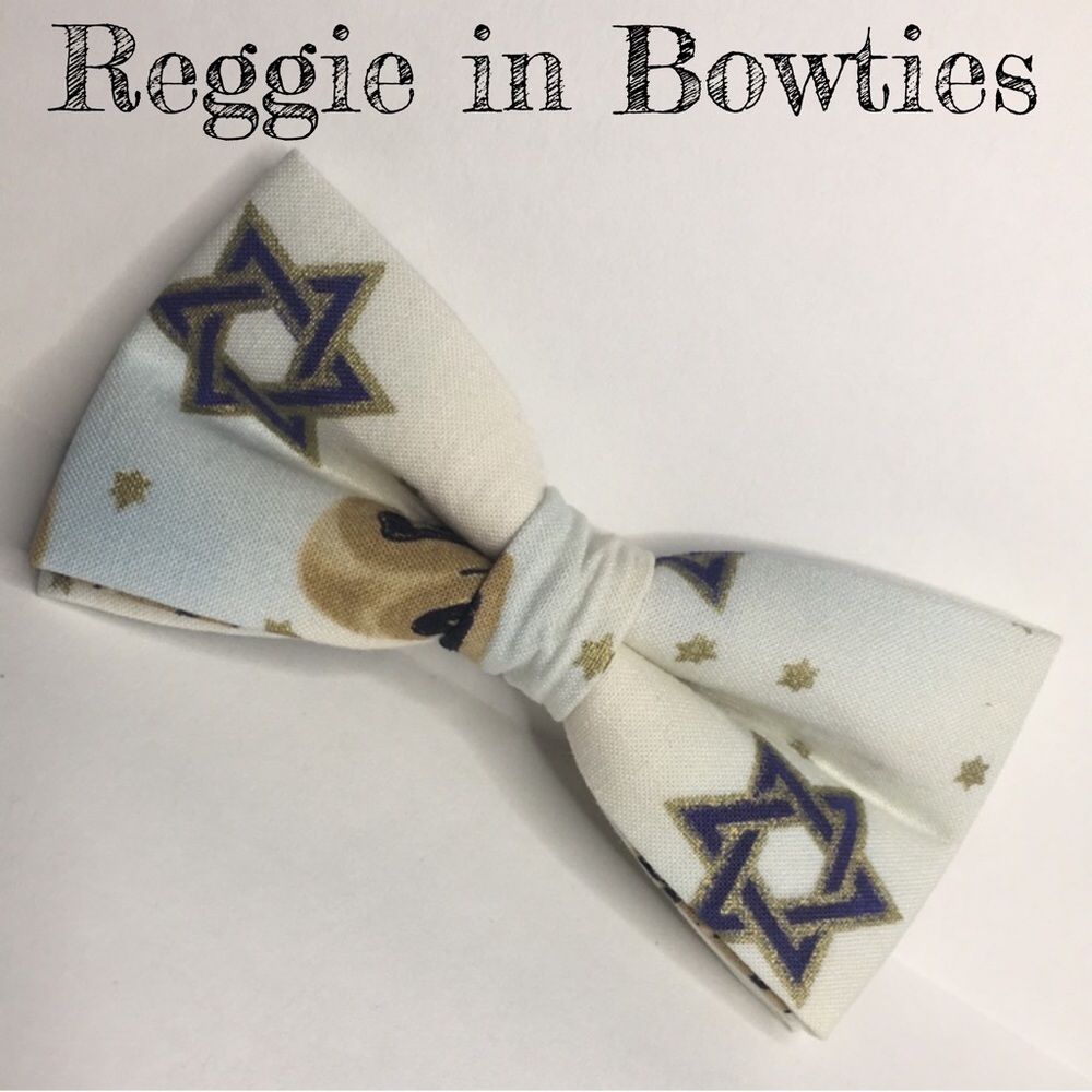 Pet Bowtie for Hanukkah by Reggie in Bowties